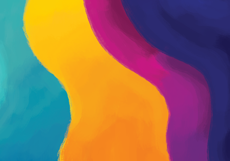 Linhas abstratas coloridas