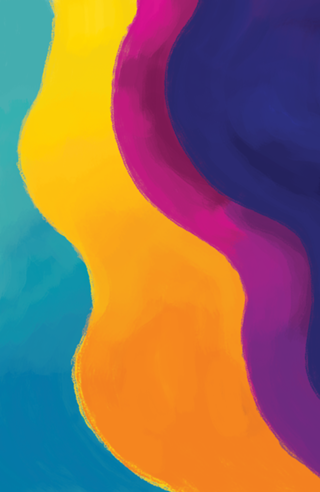 Linhas abstratas coloridas
