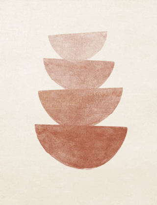 Boho Geométrico no. 1 (terracota)