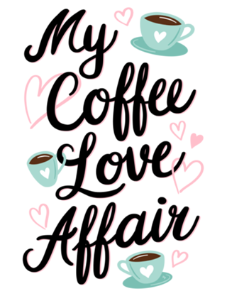 Tipografia do meu caso de amor com o café