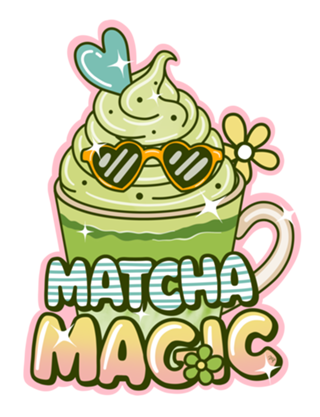 Matcha Magic super fofa kawaii