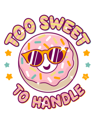 Doce donut super fofa kawaii
