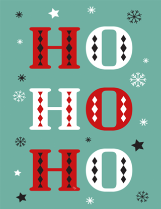 Ho ho ho Gráfico de Natal