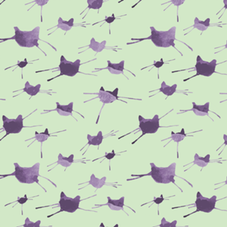 Gato mancha menta