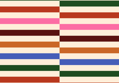 Listras Festivas Retrô Minimalistas