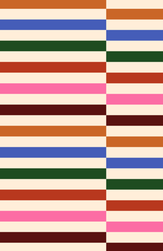 Listras Festivas Retrô Minimalistas
