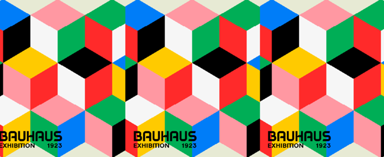 Abstrato Geométrico Bauhaus Colorido 80s