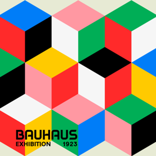 Abstrato Geométrico Bauhaus Colorido 80s
