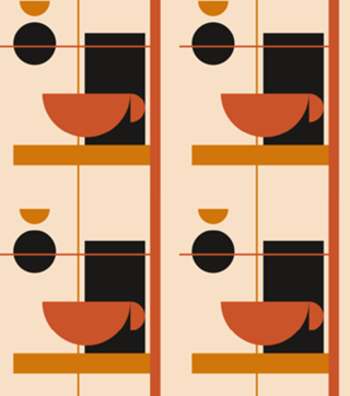 Café Espresso Geométrico Bauhaus