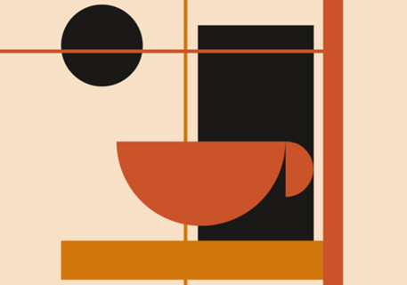 Café Espresso Geométrico Bauhaus