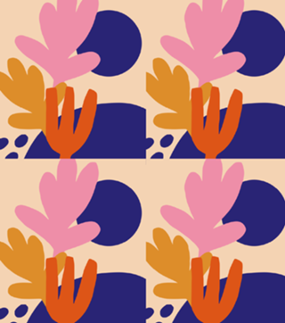 Estética Azul Nórdica Retrô Matisse