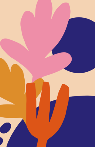 Estética Azul Nórdica Retrô Matisse