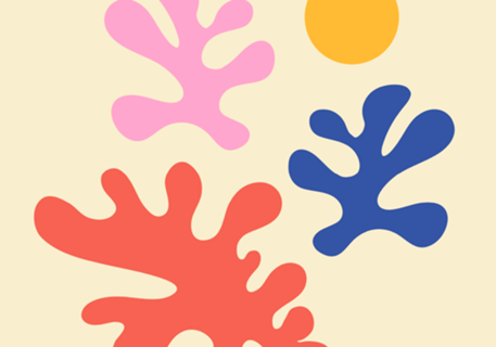 Sol de Verão Radiante Matisse Abstrato