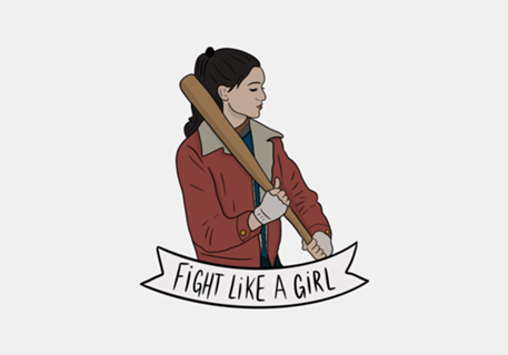 Fight Like Nancy - Stranger Things