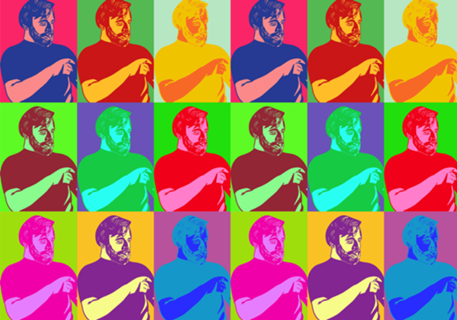 Stephen Sondheim Pop Art
