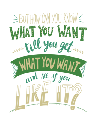 How Can You Know What You Want