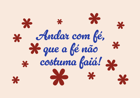 A fé não faia