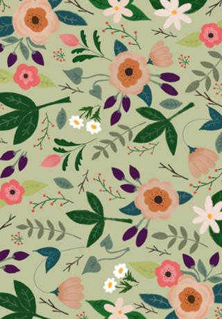 Floral Verde Alface