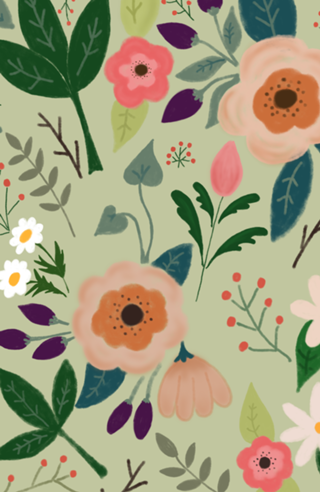Floral Verde Alface