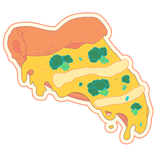 Pizza de brócolis