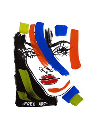 Free Form - Abstract Portrait