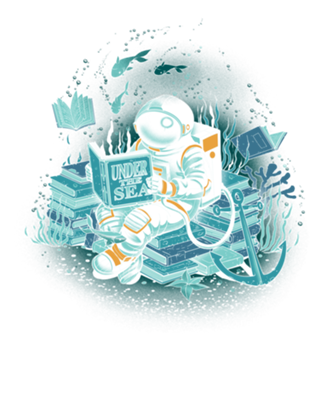 A reader lives a thousand lives - Cosmonaut