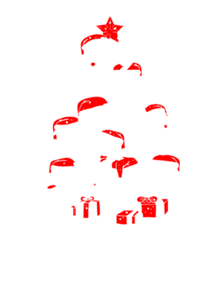Pile Of Xmas Cats