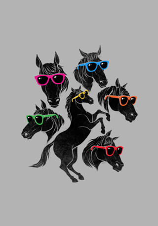 Horse Outlines