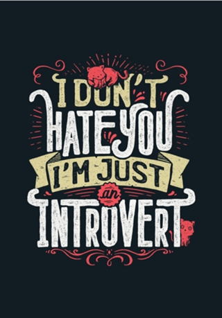 I don’t hate you I’m just an introvert