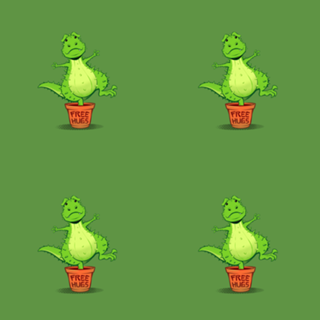 Cactus Rex Free Hugs