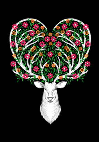 Blooming Deer II