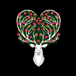 Blooming Deer II