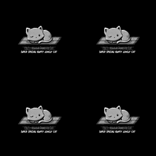 Not a Regular Domestic Cat Black