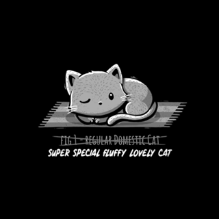 Not a Regular Domestic Cat Black
