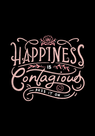 Happiness is Contagious