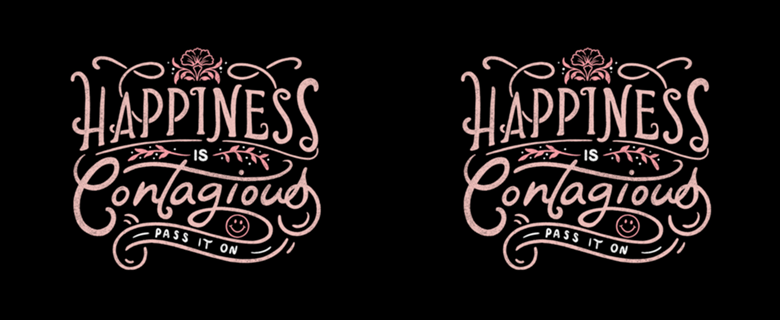 Happiness is Contagious