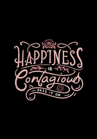 Happiness is Contagious