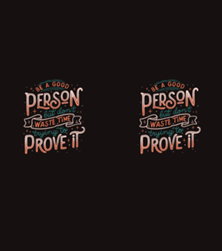 Be a Good Person