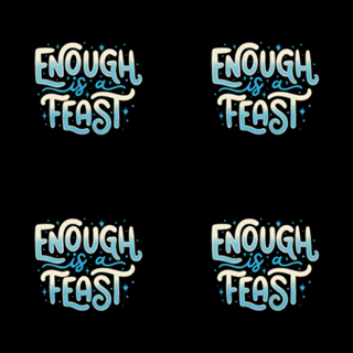 Enough Is a Feast