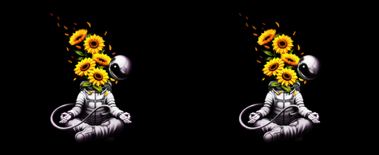 Meditation Astronaut Spring