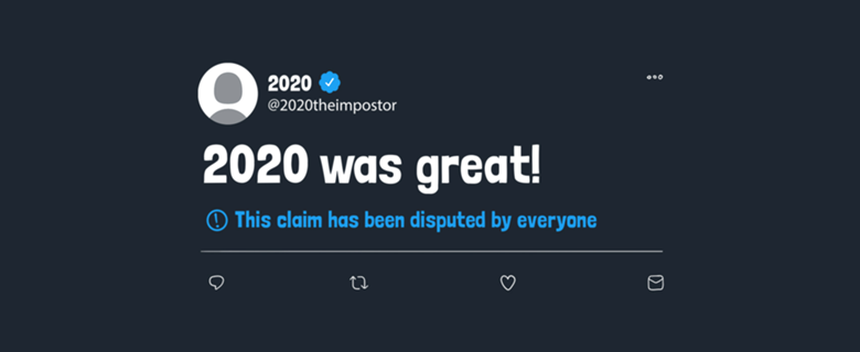 2020 Was Great Disputed Tweet