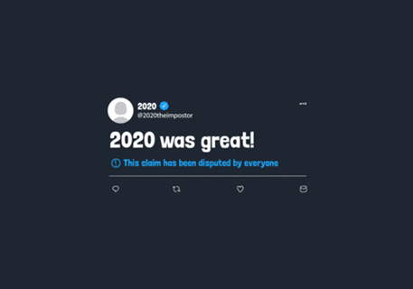 2020 Was Great Disputed Tweet