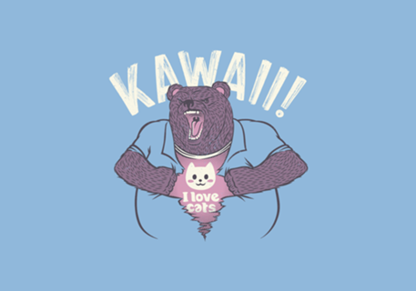 Mad Bear I Love Cats Inside