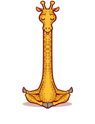 Giraffe Animals Meditation Zen Buddhism