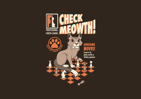 Check-Meowte Cat Chess