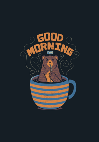 Bear Coffee Bath
