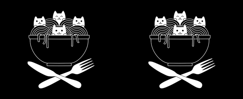 Pasta Cats Ramen Spaghetti