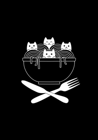 Pasta Cats Ramen Spaghetti