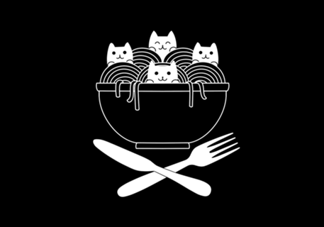Pasta Cats Ramen Spaghetti