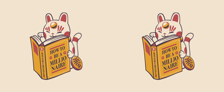 Maneki-Neko How to be a Millionaire Cat